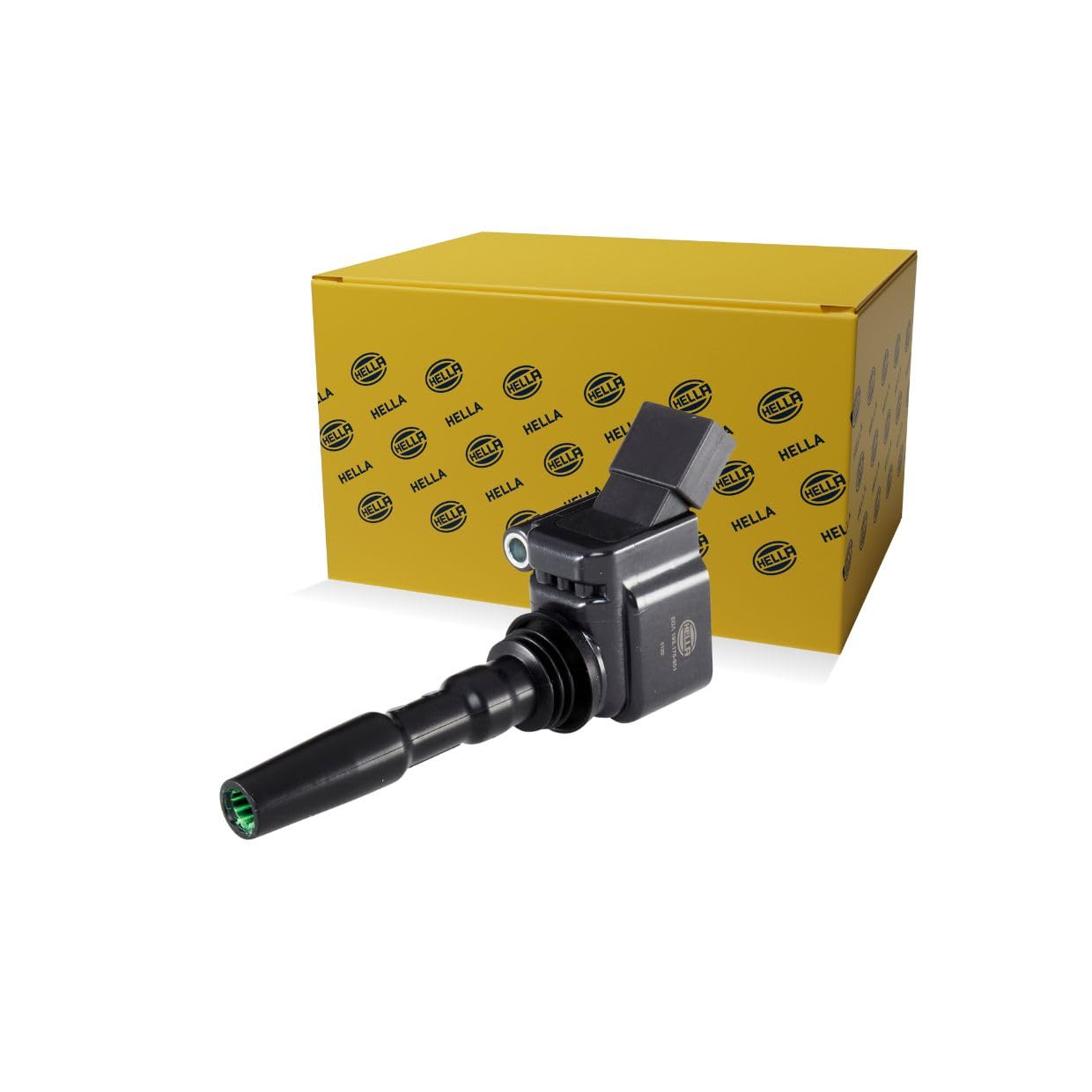 Hella Ateşleme Bobini - 12V - 4-Kutuplu - Buji Delik Ateşleme Bobini - Vidalanmış Ignition Coil