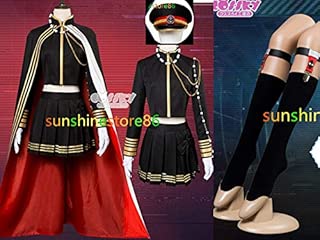 アズールレーンAzur Lane コスプレ 戦艦 三笠 桜都の風 コスプレ 衣装+帽+靴下