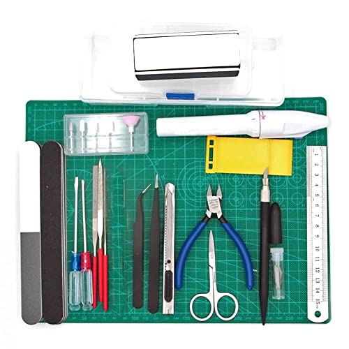 Preamer Professional Craft Modeler Tools Kit Set Hobby Model Building Basic Tools Kit For Car Model Assemble Building Kit #TOP2