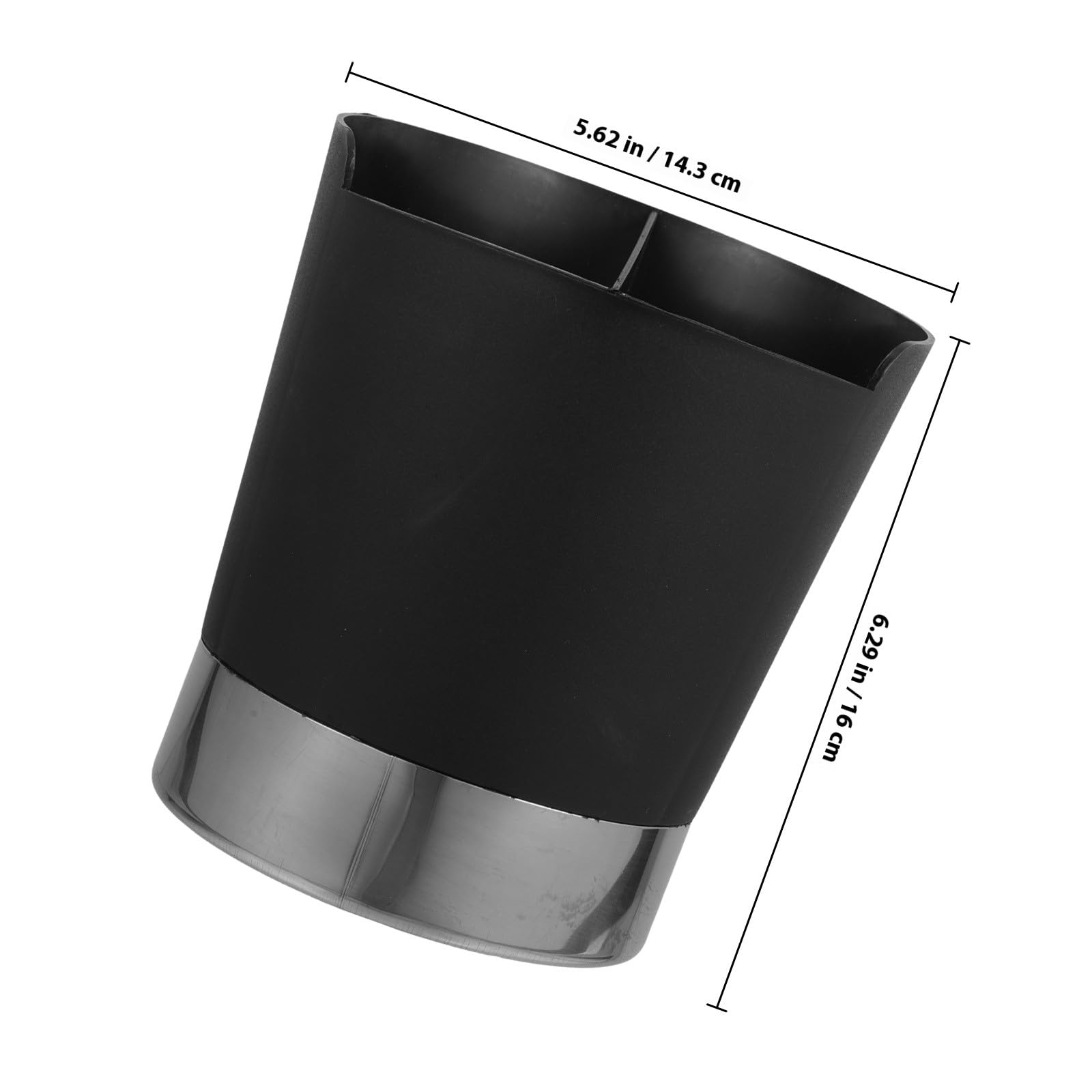 VICASKY Distributore di Cannucce Multifunzione in Acciaio Inossidabile 3 Scomparti per Utensili da Cucina Resistente per Banconi e Tavoli da Pranzo