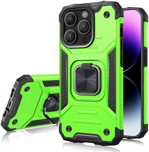 Honeyview ShockProof Case for Samsung Galaxy A33 5G with Ring Kickstand, Bumper Armour Phone Cover for Samsung Galaxy A33 5G - Black