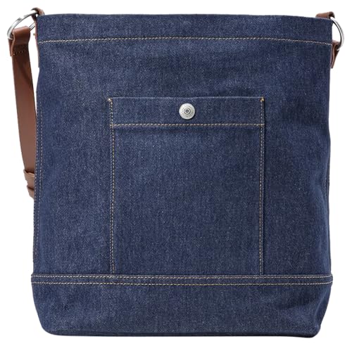 Sac à main Levi's Heritage en denim brut Indigo Rinse 2 avec anses renforcées pour femme