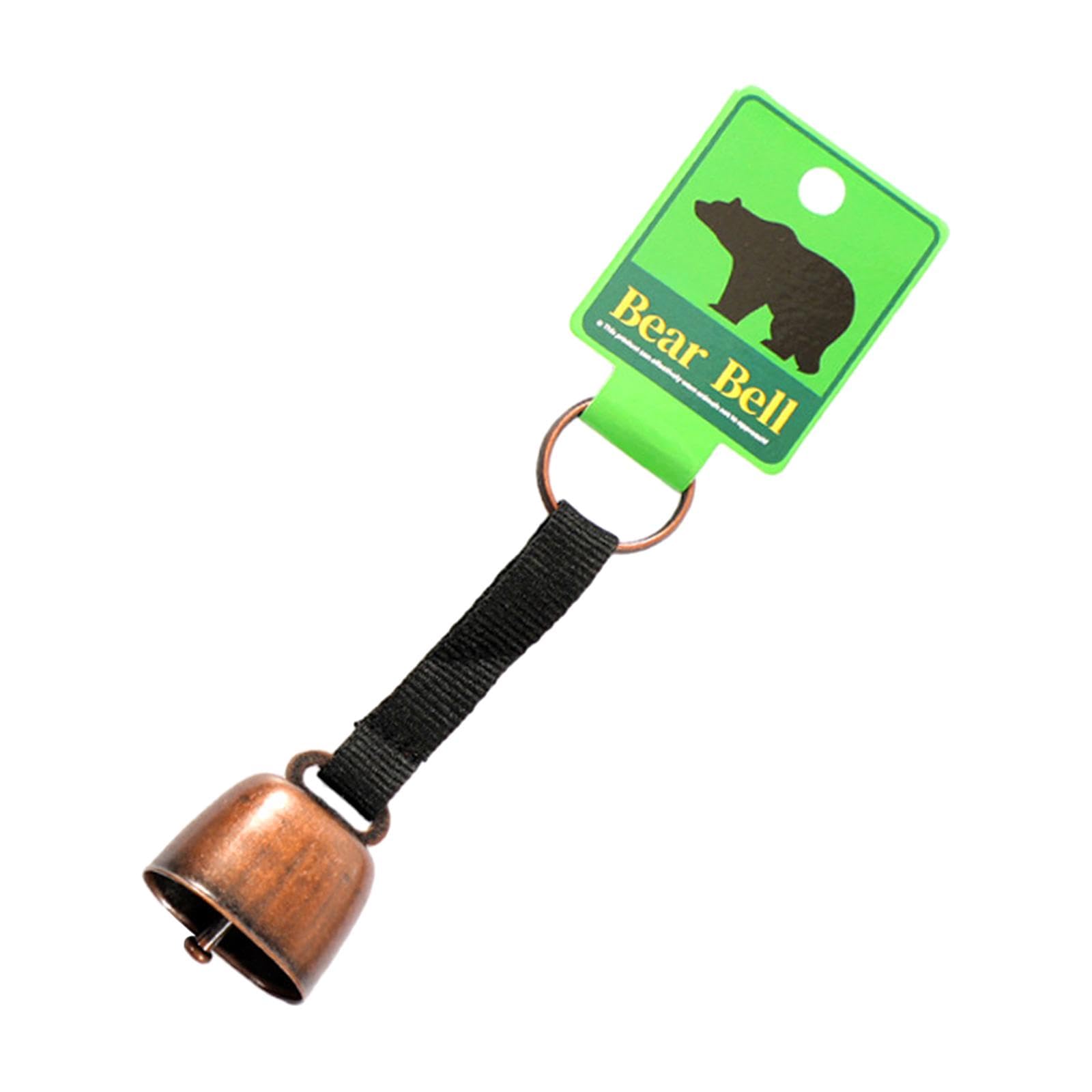 CALANDIS™ Bear Bell with Keyring Hanging Cow Bell for Mountain Climbing Outdoor Travel Black Red Bronze | Safety Whistles | Emergency Gear | Camping Hiking | Outdoor Sports-image-16