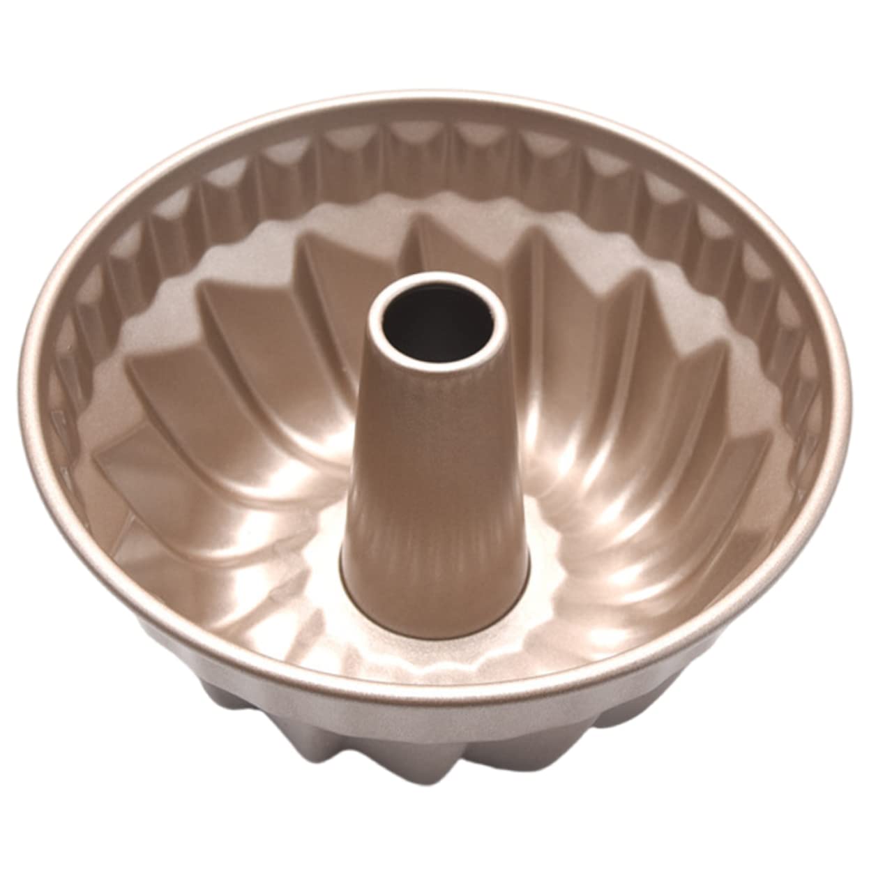 PRETYZOOM Lot De 2 Moules À Gâteaux Creux En Métal Réutilisables Antiadhésifs Pour Gâteaux Muffins Puddings