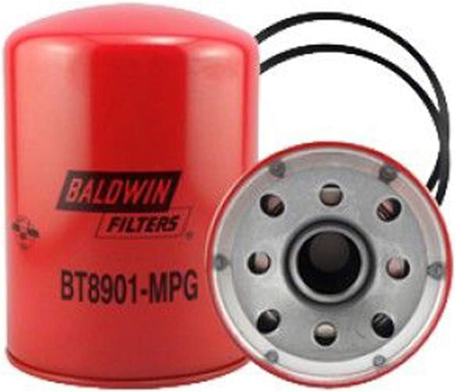 Baldwin Heavy Duty BT8901-MPG Hydraulic Filter,5-1/32 x 6-31/32 In