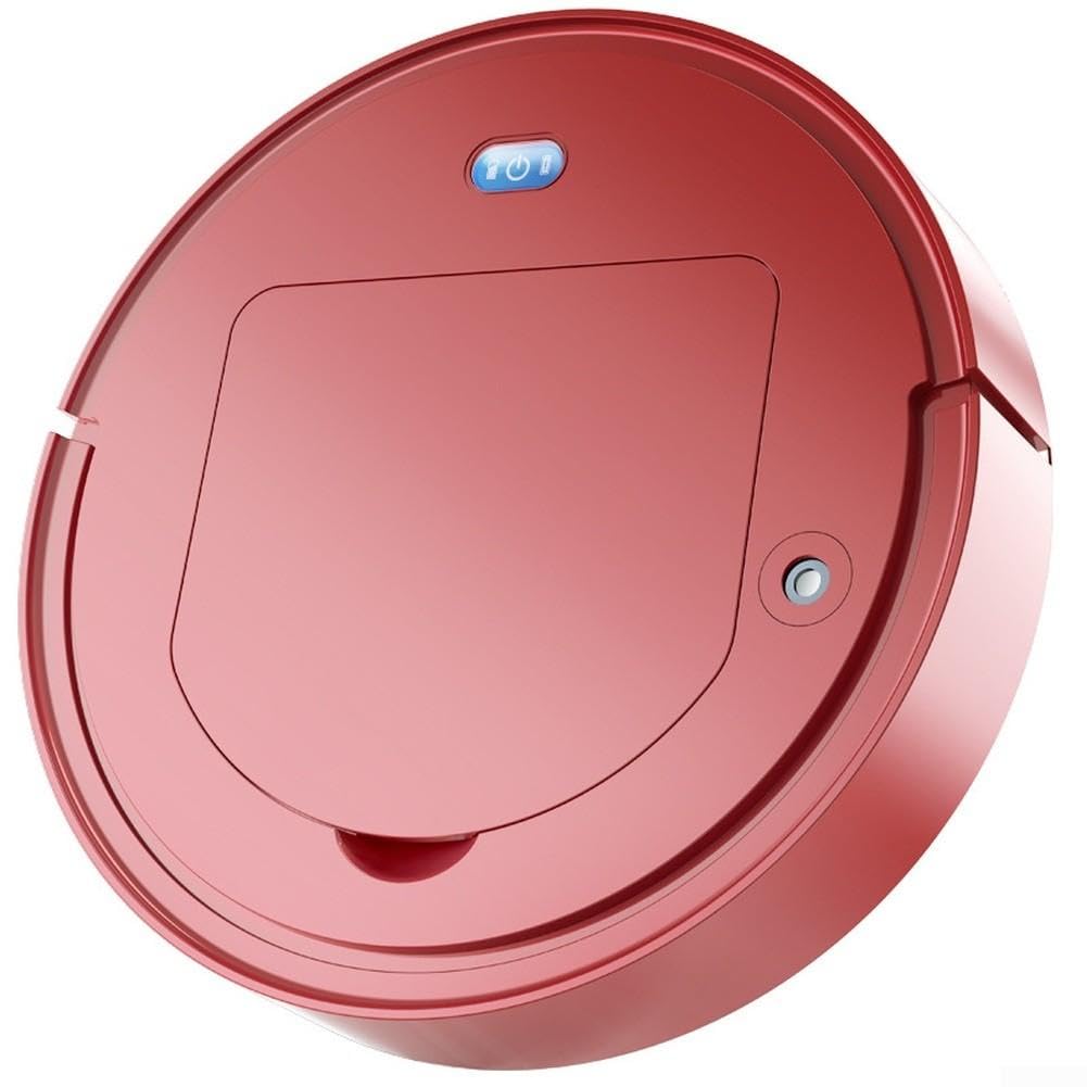 Aspirateur Robot 1499Pa pour forte Aspiration Sols Durs Aspirateur(White)