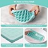 Food-grade Silicone Ice Cube Tray with Lid and Storage Bin for Freezer, Easy-Release 2 * 36 Small Nugget Ice Trays 1 ice Bucket & Scoop, Flexible Ice Cube Molds with Ice Container #4