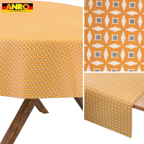 Nappe Maya ovale 140x180 cm lavable intérieur extérieur - 7