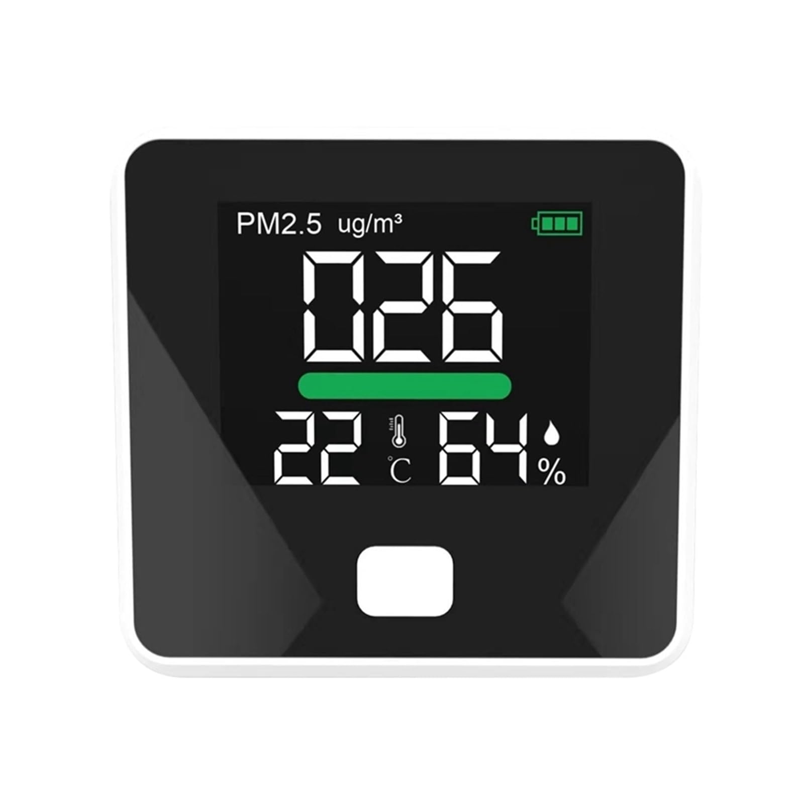 Rilevatori di Gas, PM2.5 Monitor a qualità 'aria Rilevatore di gas digitale Analizzatore temperatura Sensore PM 2. Misuratore