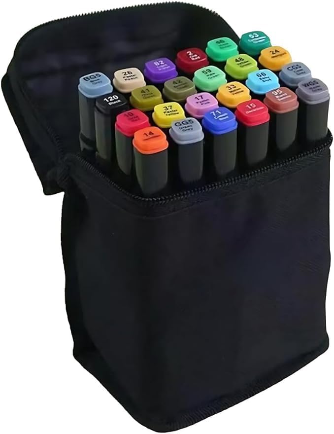 Caneta Marcador Touch para Colorir Desenho Boobie Goods Profissio...