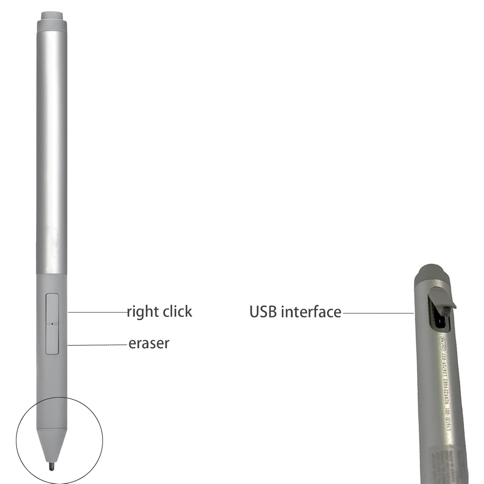 HP Lápiz capacitivo G3 recargable activo con carga USB-C