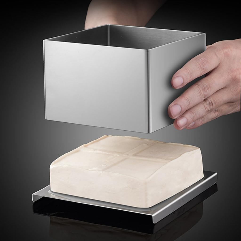 Multifunction Manual Tofu Cheese Maker Press Stainless Steel Durable for Home