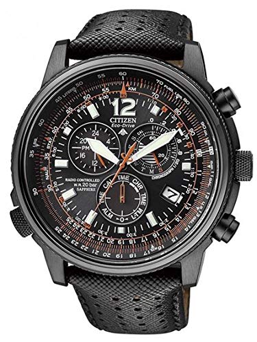 Citizen - AS4025-08E - Montre Homme Radio Piloté - Quartz Analogique - Cadran...