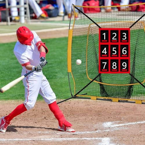 Filet Cible Baseball pour Entraînement Extérieur et Précision de Lancé