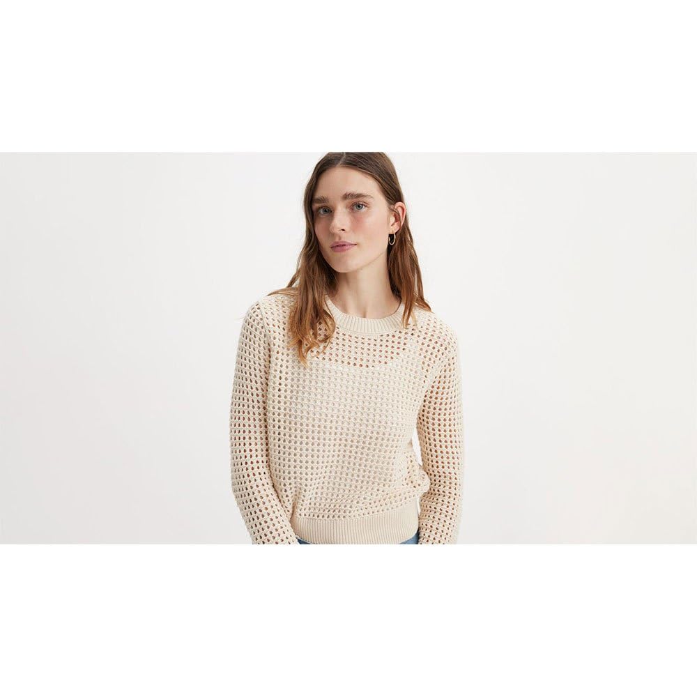 Levi's - Maglia Donna Traforata con Logo
