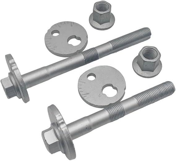 Suspension Adjustment Bolt for TOYOTA for HILUX for VIGO for FORTUNER, OEM 48190-0K030 48190-0K010, Multi-Link Suspension Repair Part, Silver