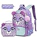 MYHSBYO Kids Backpacks for Girls School Bag with Lunch Box School Backpack for Girls Set Cute Bookbag for Kindergarten
