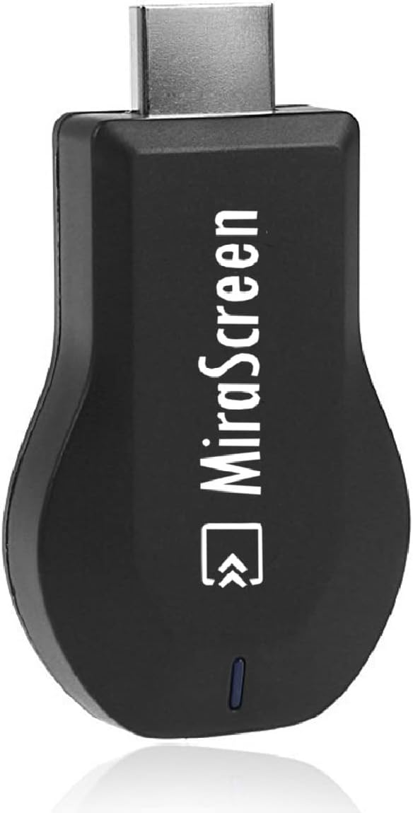 SmartSee MiraScreen Wireless Display Adapter 1080P HDMI Screen Mirroring Media Player TV Stick for Tablet Smartphone