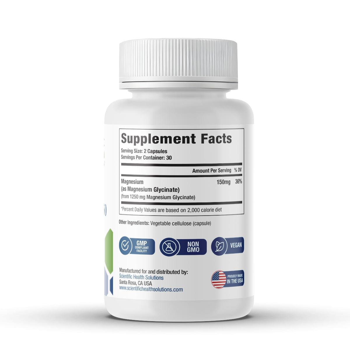 Magnesium Glycinate 150mg Vegan — Amazon image 11