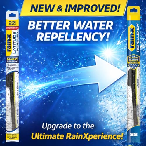 Rain-X 810346 Repellency Water Repellent Wiper Blades, 26" & 18" Windshield Wipers,New & Improved Version of Latitude [Amazon Exclusive] - Thumbnail 2
