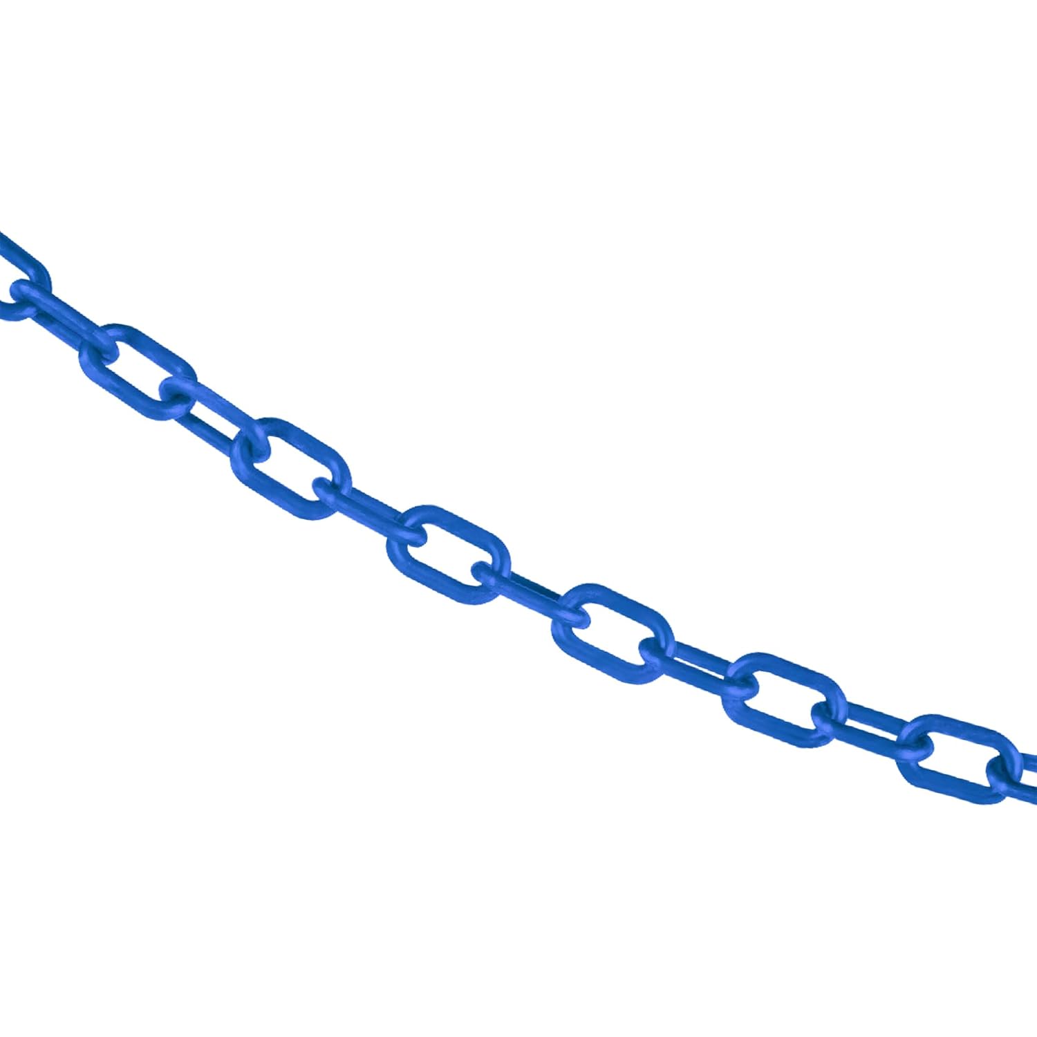 Mr. Chain Plastic Barrier Chain, Sky Blue, 3/4-Inch Link, 25-Foot (00024-25)