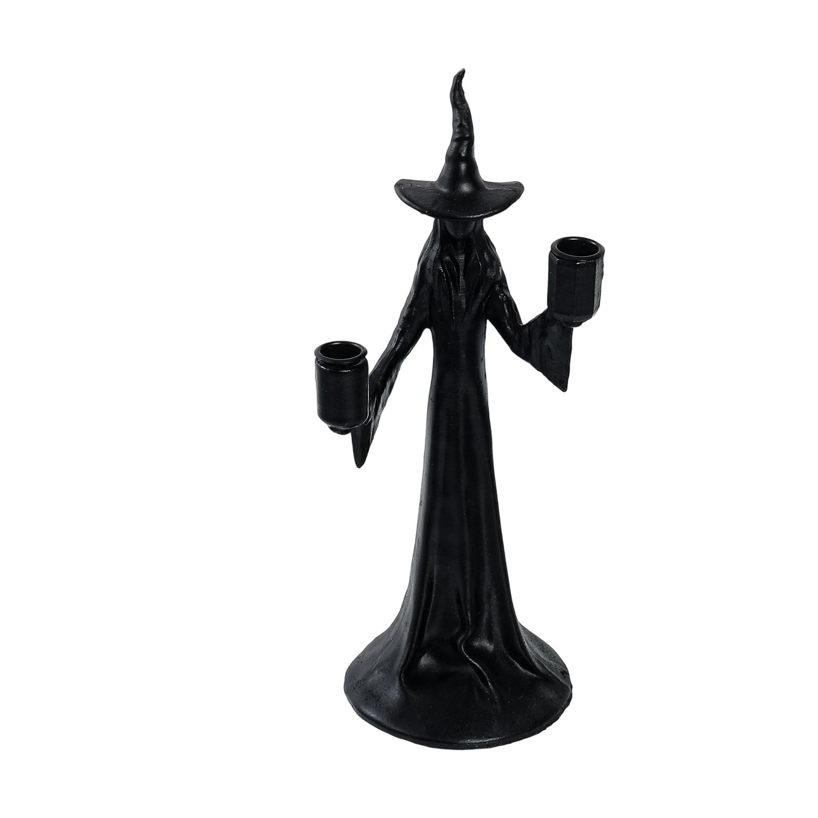 TFAOYS Resin Witch Figurine Halloween Themed Home Accent for Shelf Display Halloween