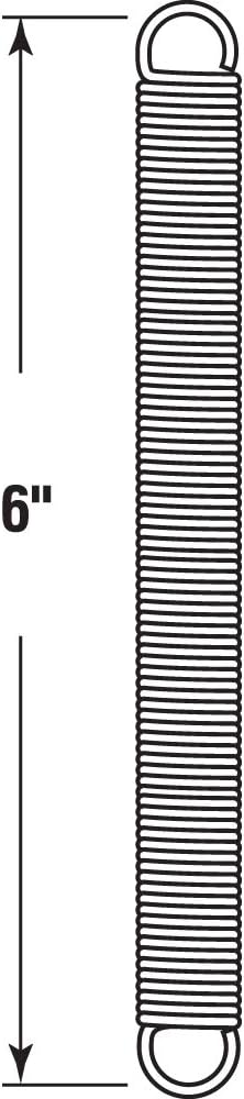 Flаѕh Sаlе Handyman SP 9671 Prime-Line Products Single Loop, Open Extension Springs, 9/16 x 6, Nickel Blасk Frіdау - 60% оƒƒ Handyman SP 9671 Prime-Line Products Single Loop, Open Extension Springs, 9/16 x 6, Nickel