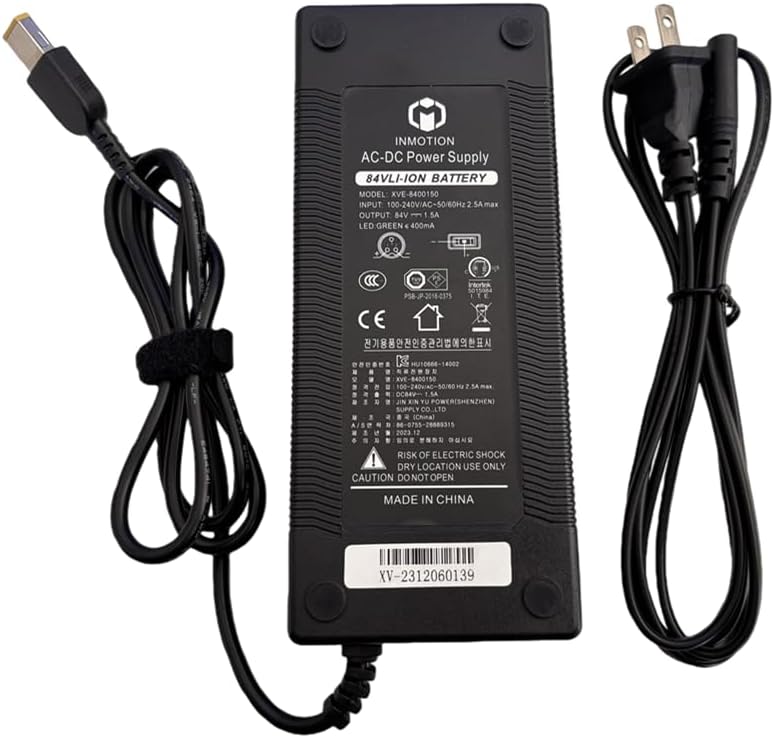 Original 84V 1.5A For INMOTION V5 V5F Unicycle Self Balance Scooter Replacement Accessories