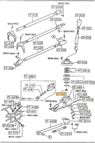 Mazda 929 B2000 B2200 B2600 Miata Mpv Rx-7 Shifter Knob Bushing Oem New Genuine 0398-17-462A #TOP5