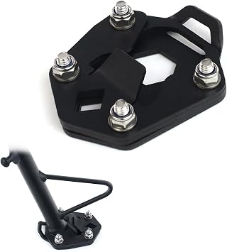 Motorcycle Kickstand Enlarger Compatible with Royal Enfield Himalayan 2020-2023, Foot Side Stand Enlarger Kickstand Extension