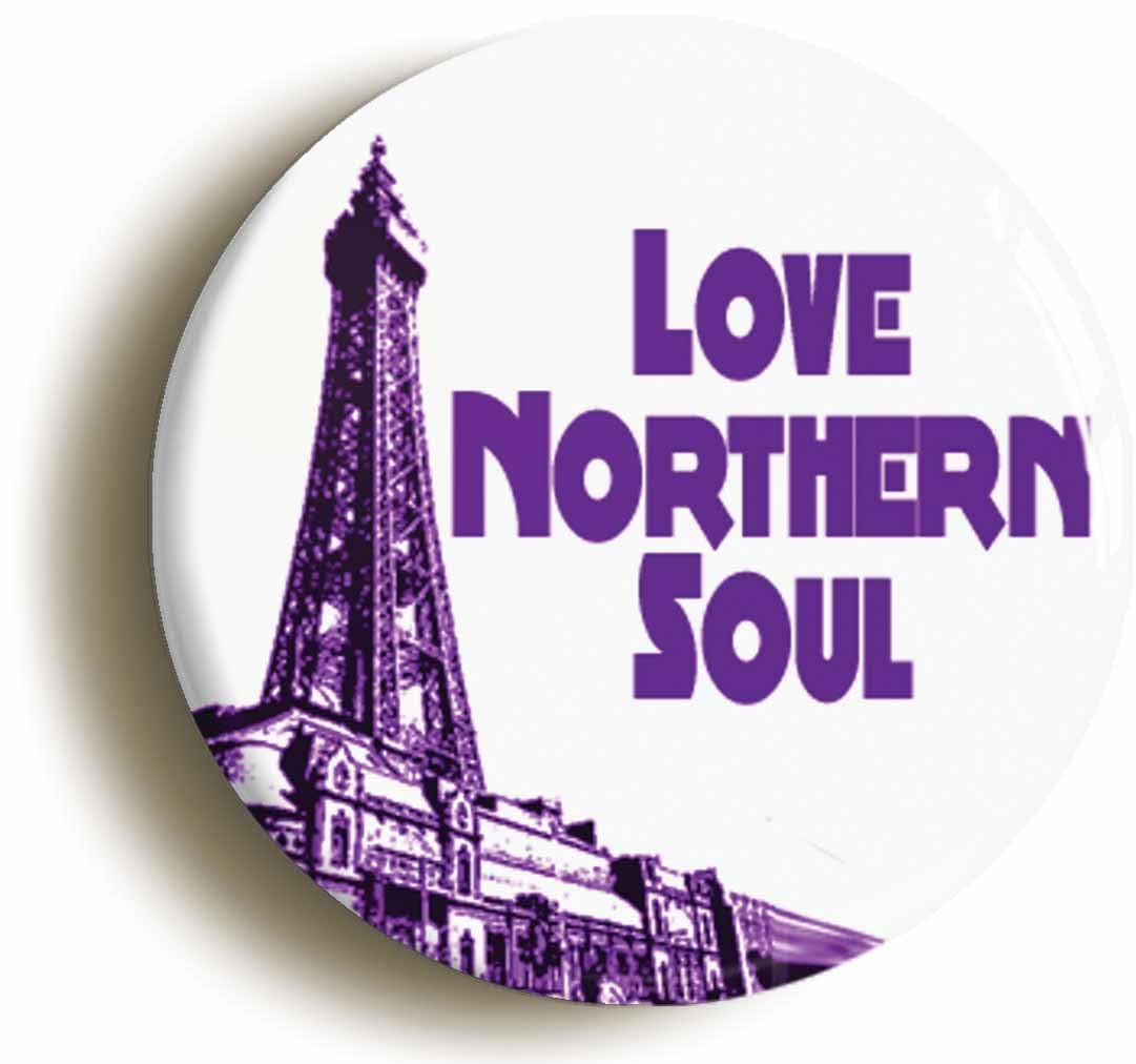 Love Northern Soul Fridge Magnet (Circular 2inch / 50mm Diameter)