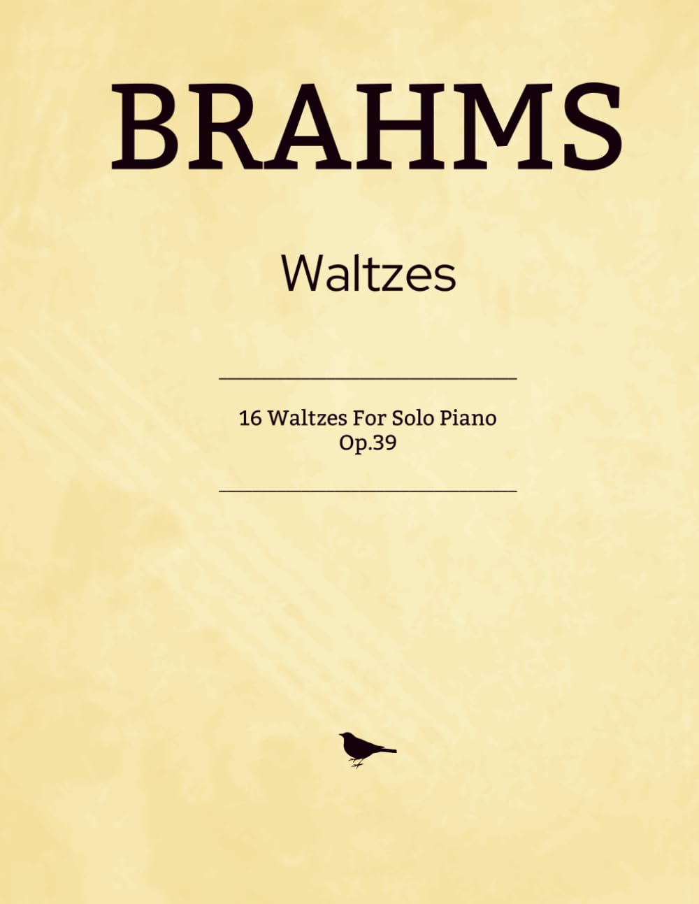 Brahms Waltzes: 16 Waltzes For Solo Piano Op.39