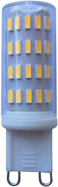 G9 LED Light Bulb, 12-24 Volt AC/DC 5W 63LED 4014, 400-450 Lumen, Warm White 3000K/Cool White 6000K, for RV Camper Marine,Solar Power Light and Off Grid 5- Pack (Color : Warm White)