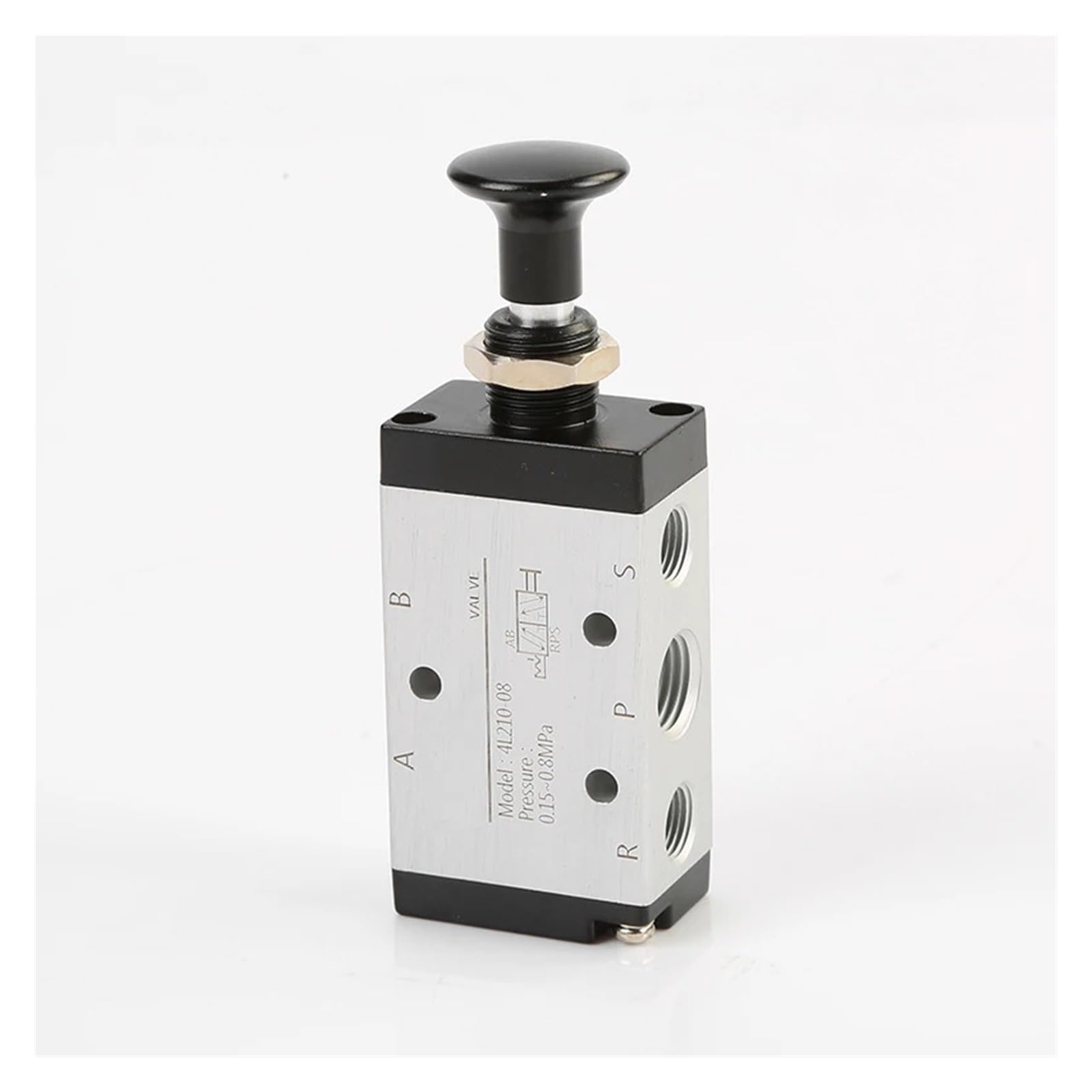 Distributeur pneumatique 5 voies et 2 positions 4R210-06 à levier manuel