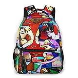 【Anwendbare Funktion】Multifunktionale stilvolle und lässige Rucksack-Mode, leicht und tragbar, geeignet für Schule, Arbeit, Wochenendurlaub, Reisen, Wandern, Camping, Jagen, Trekking, Radfahren und andere Outdoor-Aktivitäten usw. Es ist auch ideal für Thanksgiving. Weihnachts-, Geburtstags-, Valentinstagsgeschenk für Ihren besten Freund, Freunde, Familie, Klassenkameraden usw.