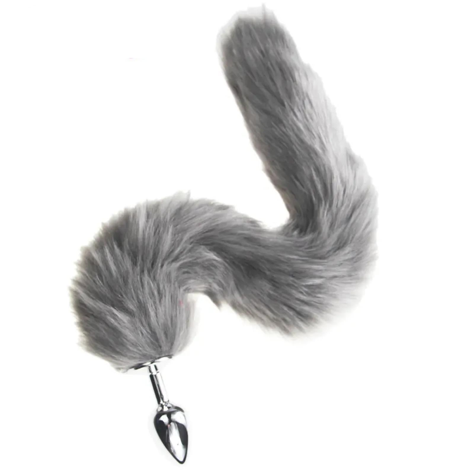 Amazon.com: Anal Butt Plug Gray Fox/Dog Tail Metal Furry Anal Plug Sexy  Toys Butt Plug Flirt Anus Plug for Women cat Tail Adult Toy : Health &  Household