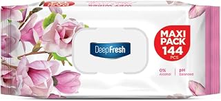 Deep Fresh Maxi Pack Islak Mendil Manolya 144 Yapr