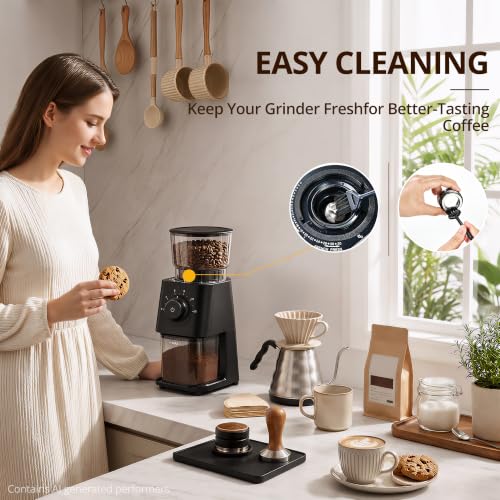 Industrial espresso grinder