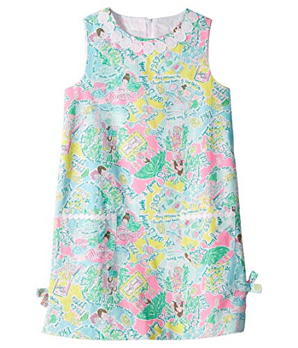 Lilly Pulitzer Kids Girl's Little Lilly Classic Dress (Toddler/Little Kids/Big Kids) Multi Pop Up in The Beginning 8 Big Kids