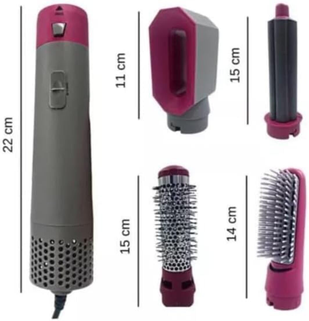 Escova 5 em 1 Review: Testado por 7 dias para alisar e dar volume