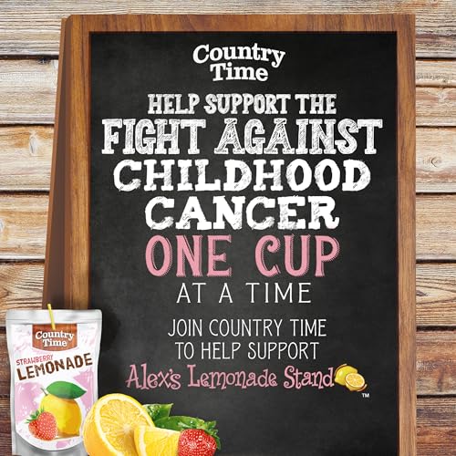Country Time Strawberry Lemonade Ready to Drink Pouches, 40 ct Pack - image 7