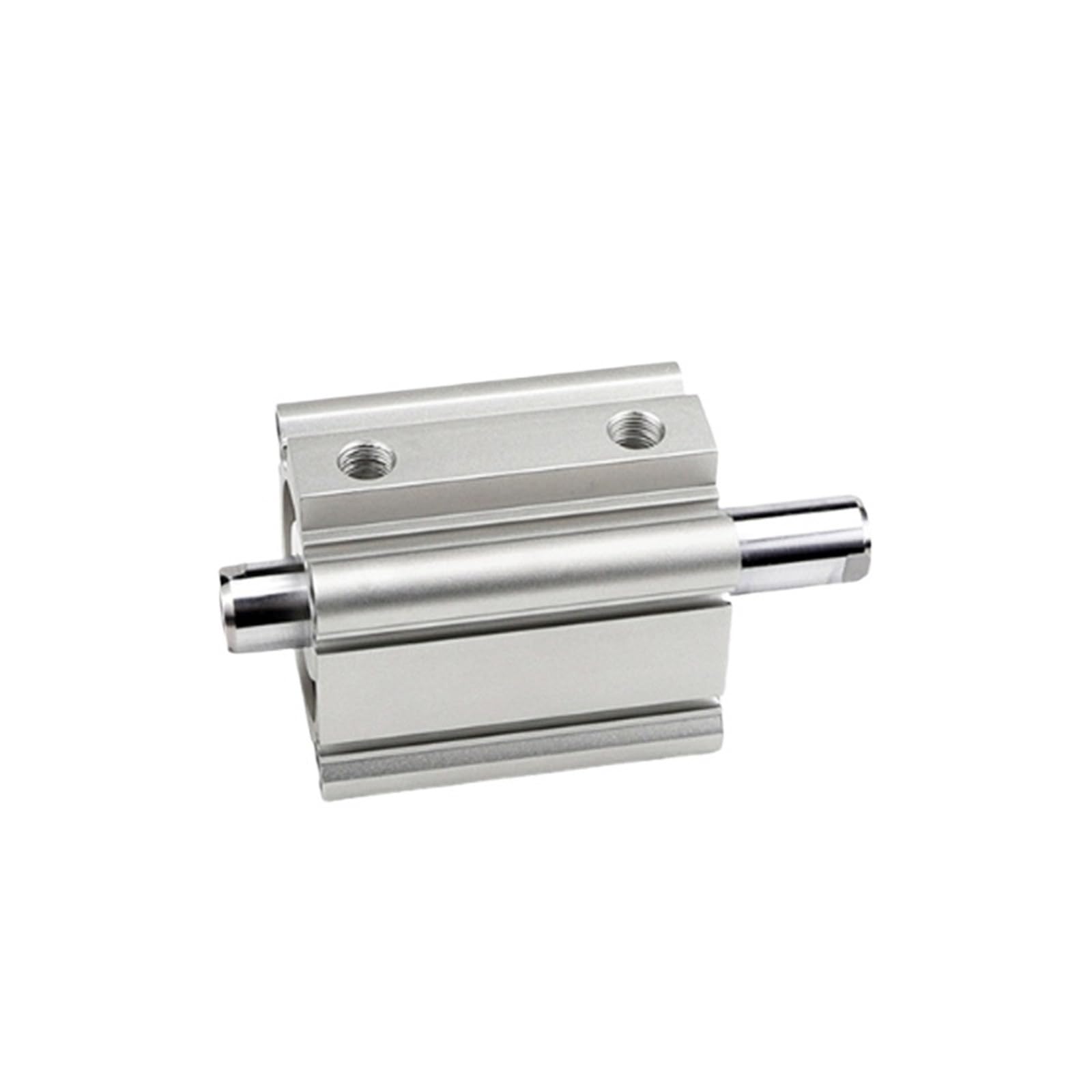 Vérin compact à double tige série CQ2W pour guidage mécanique précis