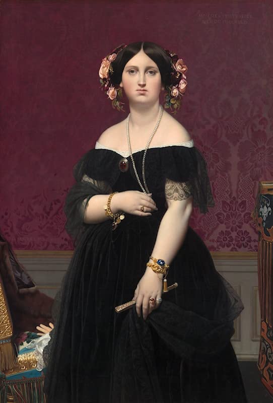 Affiche Moitessier par Ingres, le cadeau artistique idéal pour passionnés d'histoire