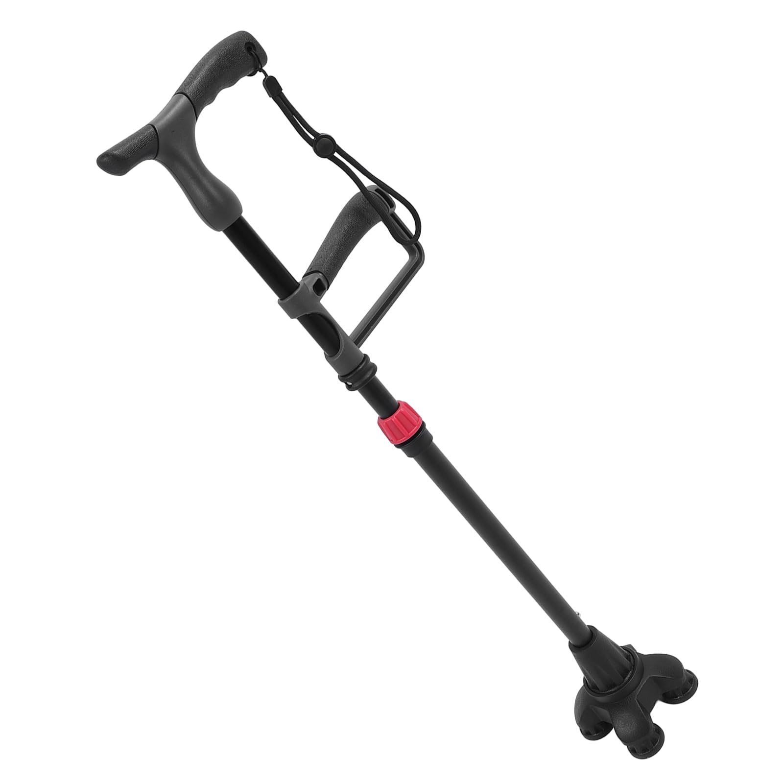 Generic „Ergonomiczny Antypoślizgowy Stabilizator do Chodzenia z Bezpiecznym Paskiem na Nadgarstek, Przenośna i Lekka Konstrukcja, Odpowiedni dla Osób o Wzroście 145–195 cm”