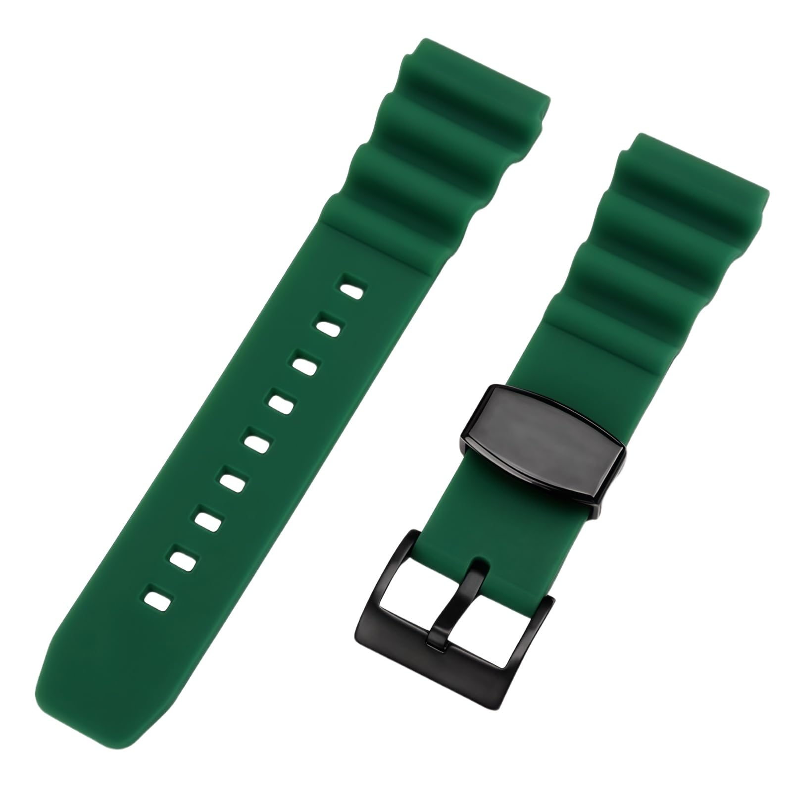 Bracelet Remplacement Silicone de Qualité Supérieure pour Seiko 5