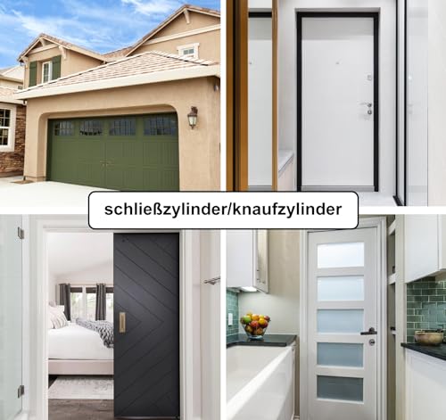 Hengsong Zylinderschloss 30/30,Schließzylinder mit Knauf,Knaufzylinder,für...