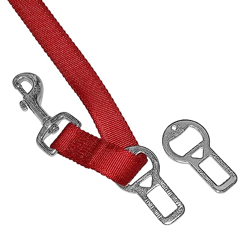 Tikit Bottle Opener/Universal Vehicle Safety Harness Clip (Chrome, 2Pk) #TOP21