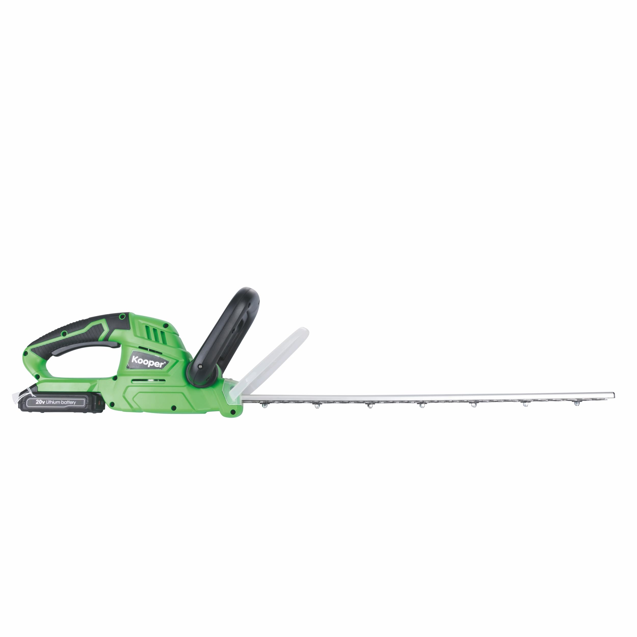 Kooper Tagliasiepi Ricaricabile, Lama 52 cm, Batteria Non Inclusa, 20V