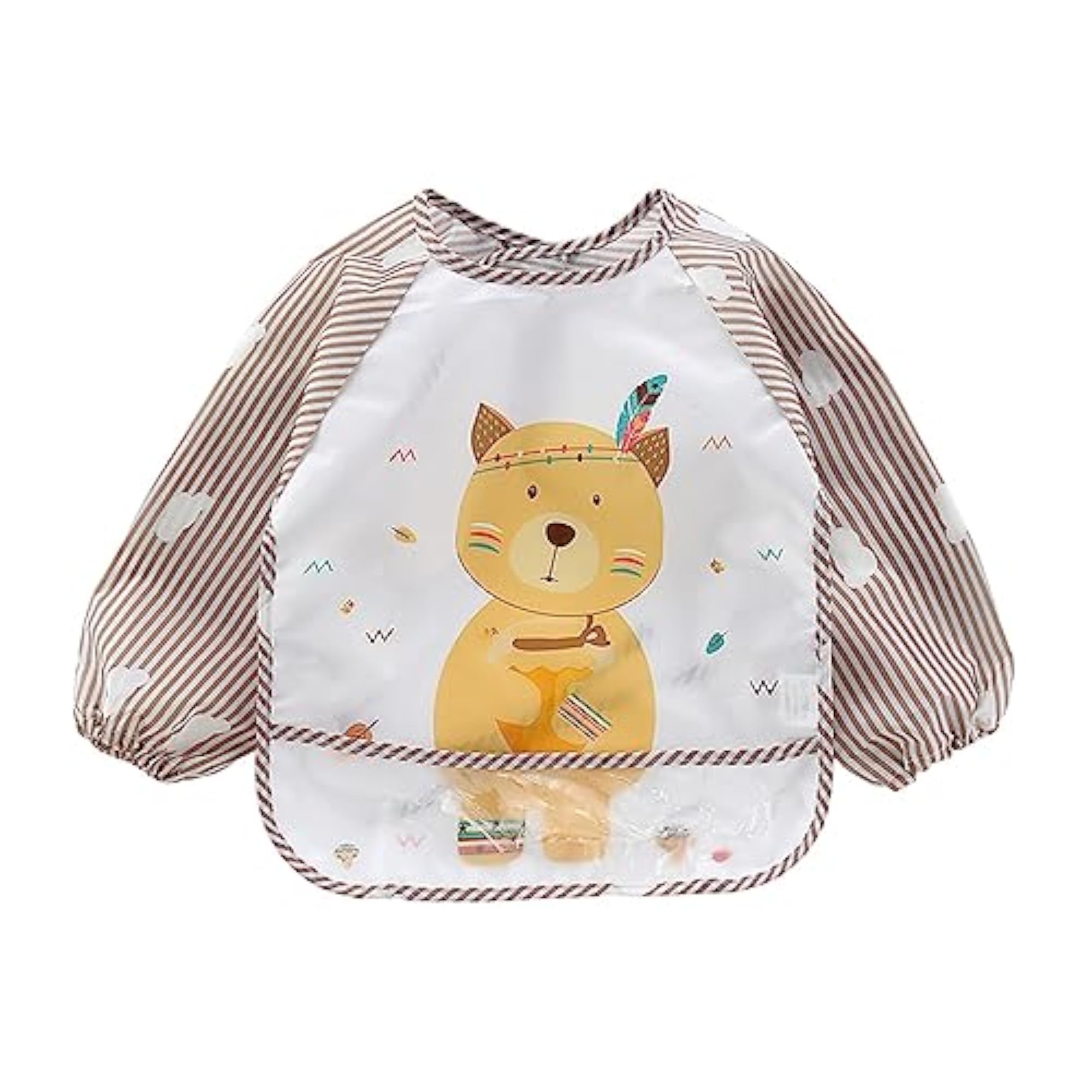 Art Smock Apron with Pocket, Waterproof for Toddlers