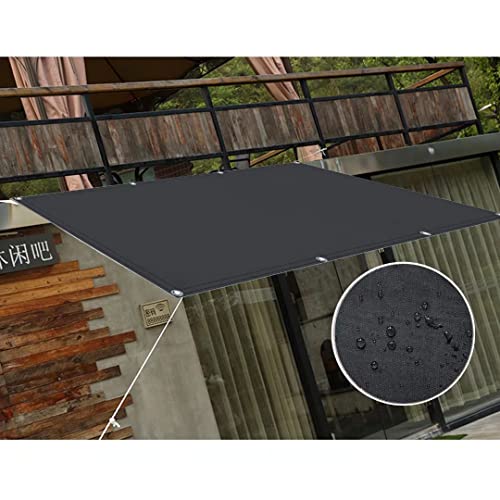 AOTNZ Vela De Sombra De Sol De Borde Recto- Impermeable Rectángulo Pabellón con Ojal- Bloque UV 185 G/m² Tejido PES para Exterior Paño De Sombra Cubierta De Pérgola Cover